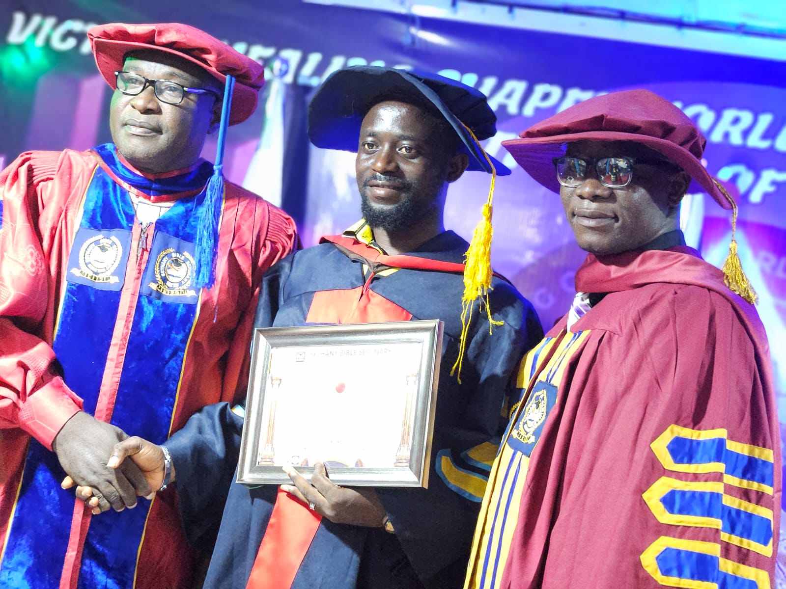 Honourary Doctorate Dr Harding